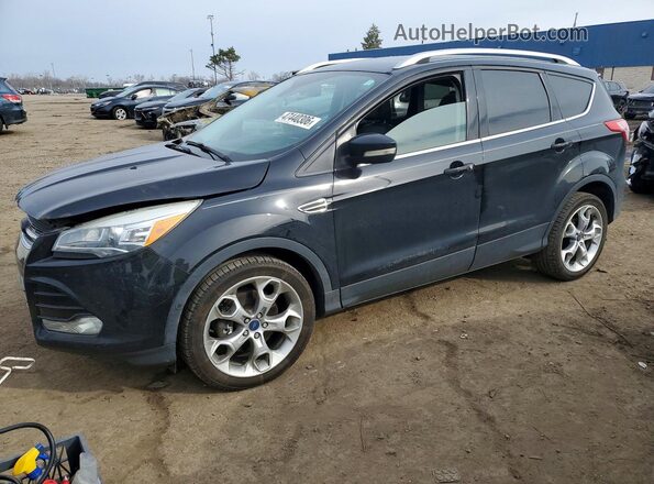1FMCU9J98GUA08185 2016 FORD ESCAPE Black Przód lewy