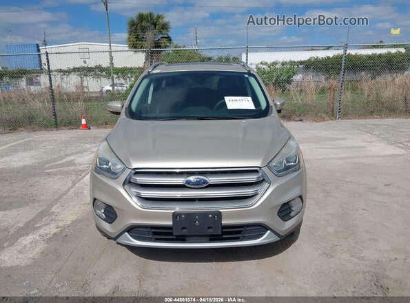 1FMCU9JD4HUD86476 2017 FORD ESCAPE Gold Widok z przodu