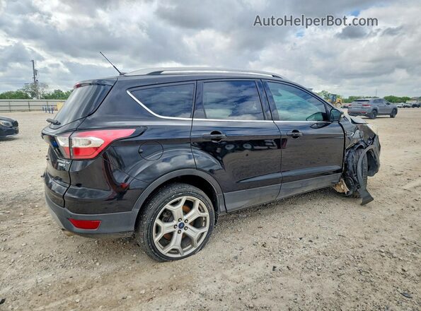 1FMCU9JD7HUE93814 2017 FORD ESCAPE Черный Задняя правая четверть