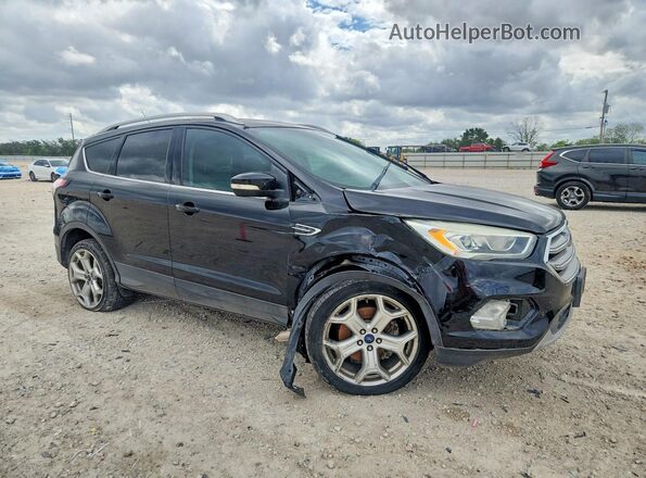 1FMCU9JD7HUE93814 2017 FORD ESCAPE Черный Передняя правая четверть