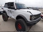 2022 Ford Bronco   White vin: 1FMDE5AP9NLB06203