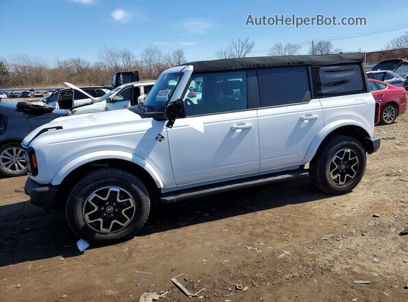 1FMDE5DHXPLB49763 2023 FORD BRONCO White Передня ліва чверть