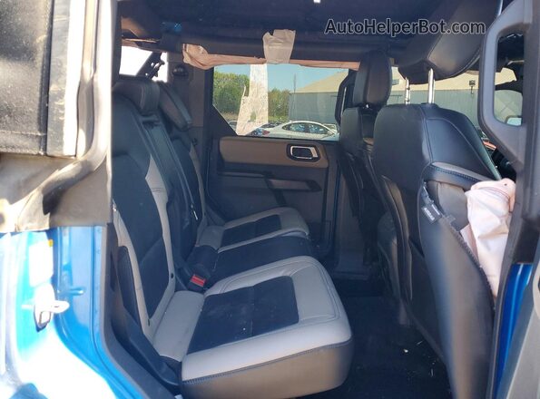 1FMEE2BP4RLA52266 2024 FORD BRONCO Синий Вид задней части салона