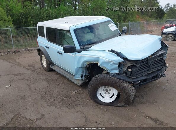 1FMEE4DP4SLA65064 2025 FORD BRONCO Синий Передняя правая четверть