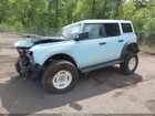 2025 Ford Bronco Heritage Edition Синий vin: 1FMEE4DP4SLA65064