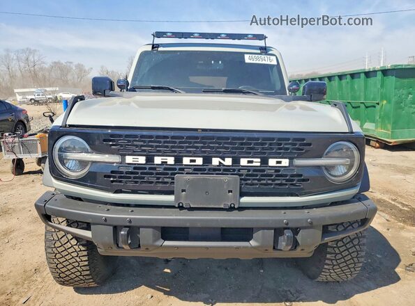 1FMEE5DP0MLA63238 2021 FORD BRONCO Gray Widok z przodu