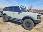 2021 Ford Bronco Base Gray vin: 1FMEE5DP0MLA63238