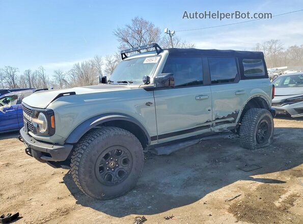 1FMEE5DP0MLA63238 2021 FORD BRONCO Gray Przód lewy