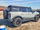 2021 Ford Bronco Base Gray vin: 1FMEE5DP0MLA63238