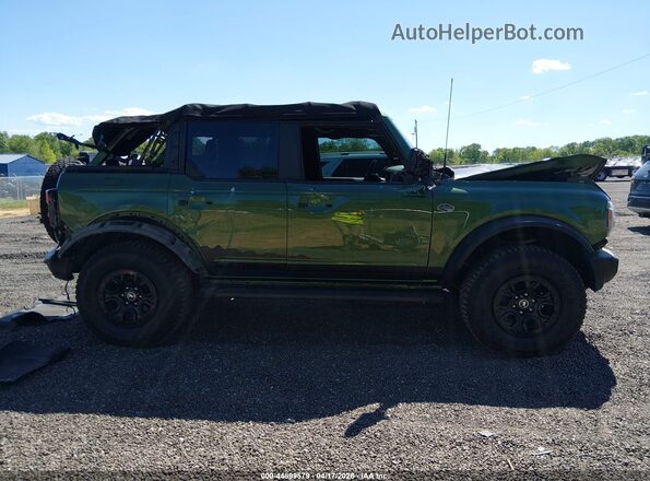 1FMEE5DP0NLB53412 2022 FORD BRONCO Green Vista interior trasera