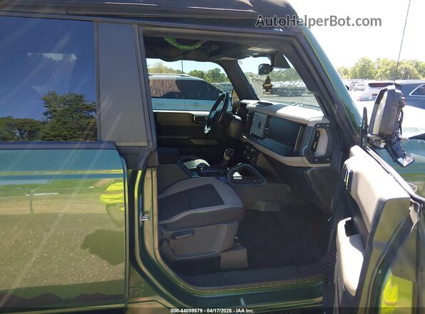 1FMEE5DP0NLB53412 2022 FORD BRONCO Green Vista interior delantera