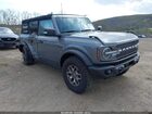 2023 Ford Bronco Badlands Gray vin: 1FMEE5DP0PLB47452
