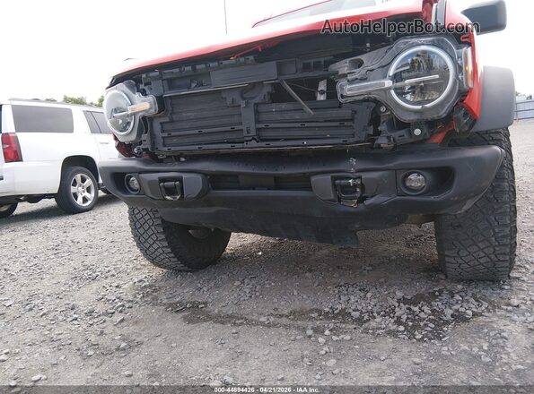 1FMEE5DP0PLB96568 2023 FORD BRONCO Red Widok z przodu