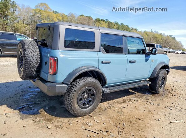 1FMEE5DP3PLB38745 2023 FORD BRONCO Серый Задняя правая четверть