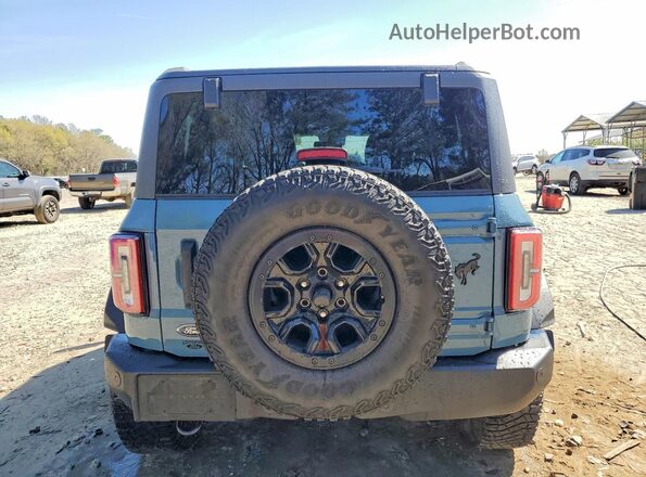 1FMEE5DP3PLB38745 2023 FORD BRONCO Серый Вид сзади
