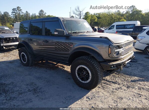 1FMEE5DP3PLB43315 2023 FORD BRONCO Gray წინა მარჯვენა