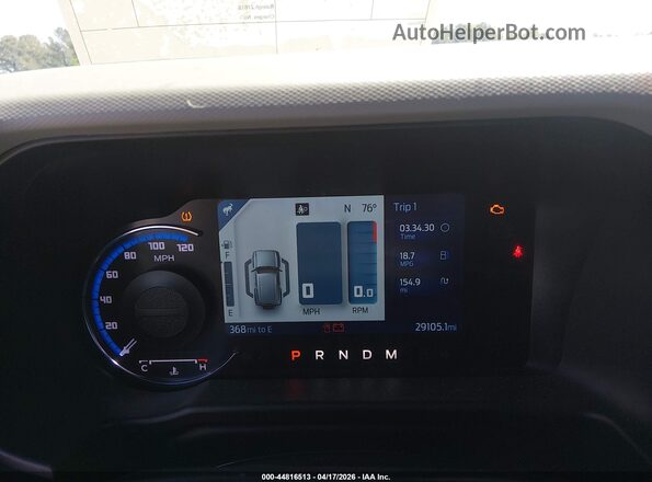 1FMEE5DP6NLB16509 2022 FORD BRONCO Серый Вид задних сидений