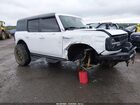 2021 Ford Bronco Wildtrak White vin: 1FMEE5DP8MLA73435
