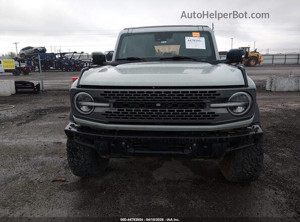 1FMEE5DPXPLB38080 2023 FORD BRONCO Cream Widok zestawu wskaźników