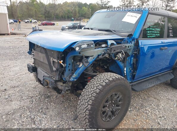 1FMEE5JR4NLA50290 2022 FORD BRONCO Синий Вид спереди