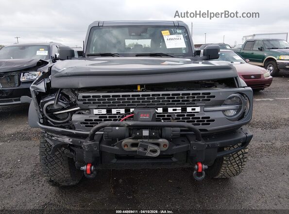 1FMEE9BP8RLA41375 2024 FORD BRONCO Серый Вид задней части салона