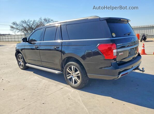 1FMJK1HT0NEA08320 2022 FORD EXPEDITION Black Tył lewy