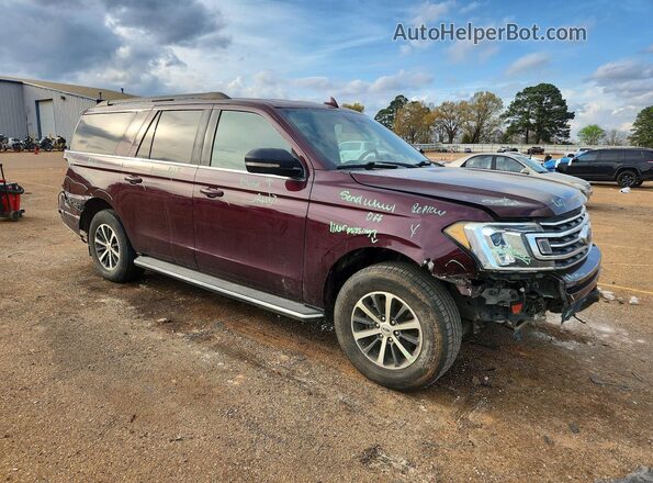 1FMJK1HT4LEA12139 2020 FORD EXPEDITION Темно-бордовый Передняя правая четверть
