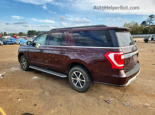 1FMJK1HT4LEA12139 2020 FORD EXPEDITION Темно-бордовый Задняя левая четверть