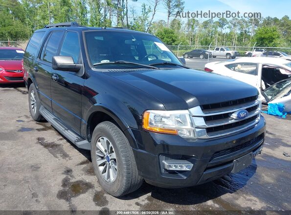 1FMJU1HT2HEA03392 2017 FORD EXPEDITION Черный Передняя правая четверть