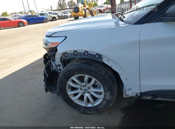 1FMSK7BH8MGA31813 2021 FORD FORD EXPLORER Белый Вид спереди