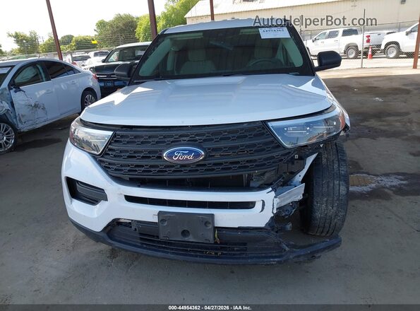 1FMSK7BH8MGA31813 2021 FORD FORD EXPLORER Белый Вид задней части салона