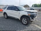 2020 Ford Explorer Xlt White vin: 1FMSK7DH0LGB47809