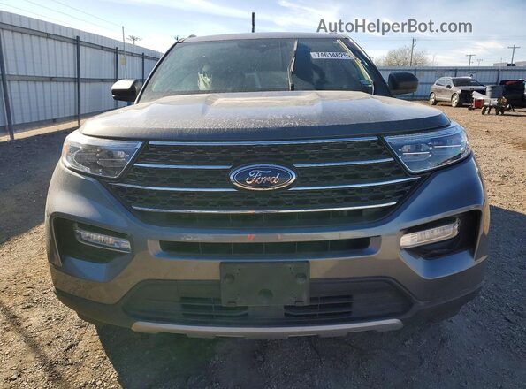 1FMSK7DH1RGA76886 2024 FORD FORD EXPLORER Gray წინა ხედი