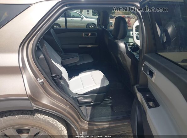1FMSK7DH2MGA29052 2021 FORD FORD EXPLORER Gold Widok naklejki z numerem VIN