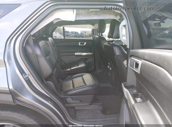 1FMSK7DH2NGA02726 2022 FORD FORD EXPLORER Black Vista de la etiqueta del VIN