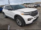 2021 Ford Explorer Xlt White vin: 1FMSK7DH3MGA94721