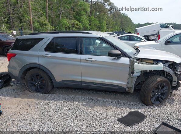 1FMSK7DH4MGA70623 2021 FORD FORD EXPLORER Серебряный Панорамный вид салона 360°