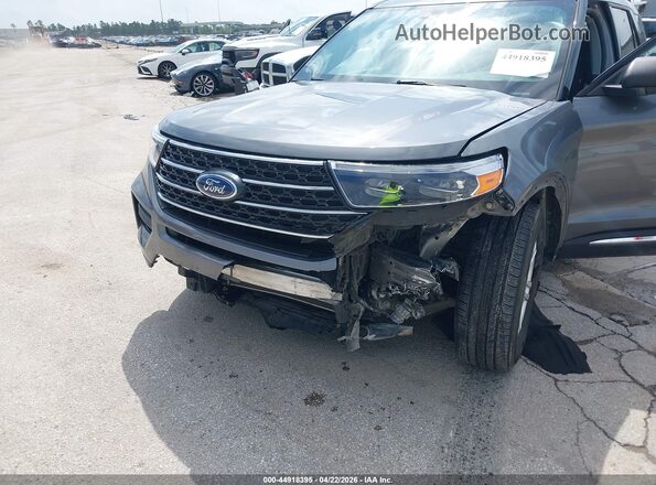 1FMSK7DH4NGA34657 2022 FORD FORD EXPLORER Gray Vista frontal