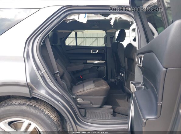 1FMSK7DH4NGA34657 2022 FORD FORD EXPLORER Gray Vista de la etiqueta del VIN