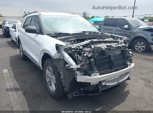 1FMSK7DH5MGC17497 2021 FORD FORD EXPLORER Белый Панорамный вид салона 360°