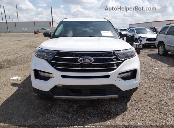 1FMSK7DH5RGA28632 2024 FORD FORD EXPLORER White Вид щитка приладів