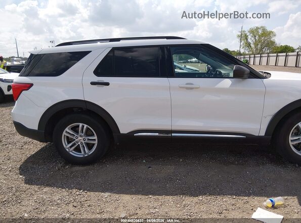 1FMSK7DH5RGA28632 2024 FORD FORD EXPLORER White Вид задньої частини салону