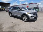 2022 Ford Explorer Xlt Silver vin: 1FMSK7DH6NGA37690