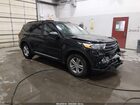 2022 Ford Explorer Xlt Black vin: 1FMSK7DH7NGA81052