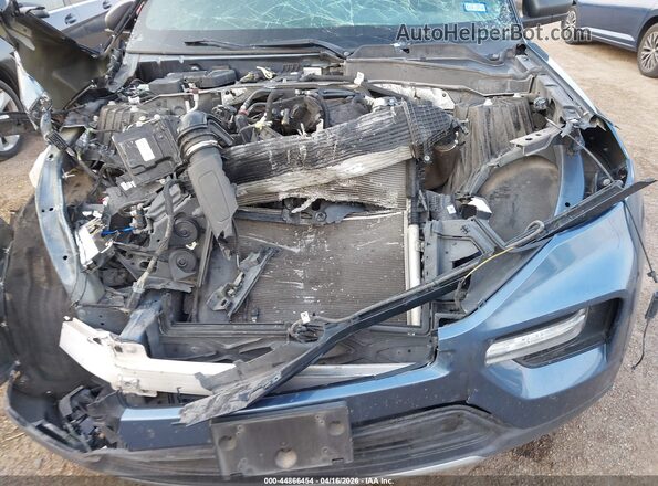 1FMSK7DH9LGA70034 2020 FORD FORD EXPLORER Blue Rear view
