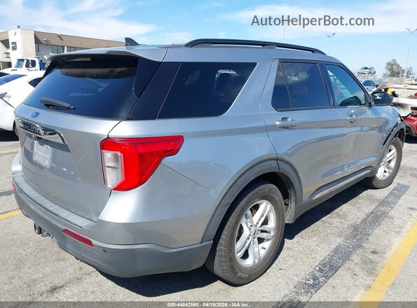 1FMSK7DHXMGA83747 2021 FORD FORD EXPLORER Silver Հետևի աջ