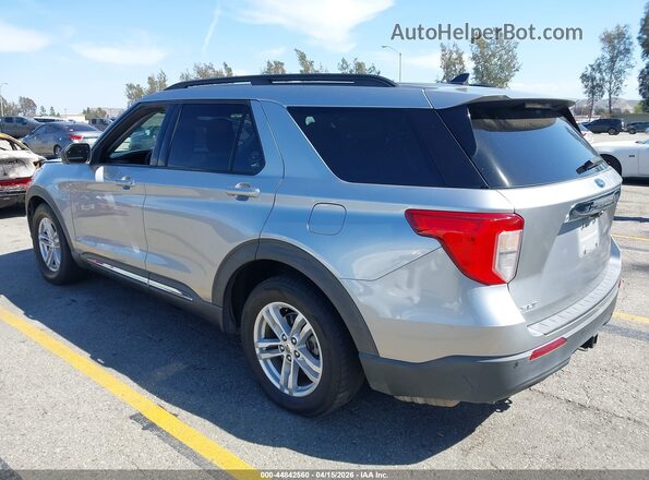 1FMSK7DHXMGA83747 2021 FORD FORD EXPLORER Silver Հետևի ձախ