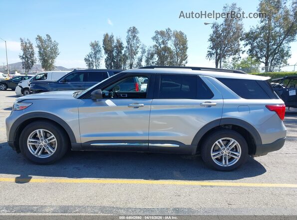 1FMSK7DHXMGA83747 2021 FORD FORD EXPLORER Silver Սալոնի 360 աստիճան տեսք