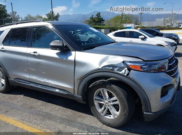 1FMSK7DHXMGA83747 2021 FORD FORD EXPLORER Silver Դիմացի տեսք