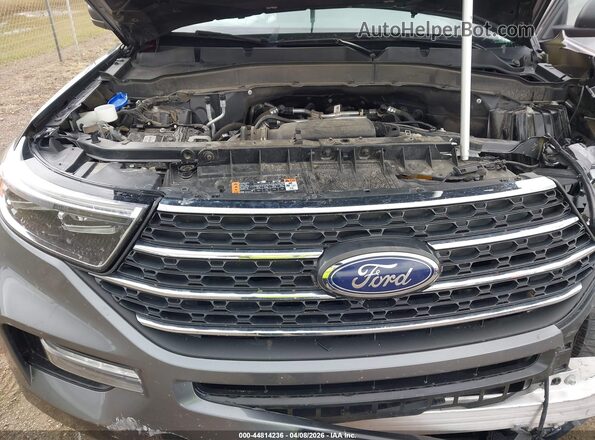 1FMSK7DHXRGA53543 2024 FORD FORD EXPLORER Gray Rear view